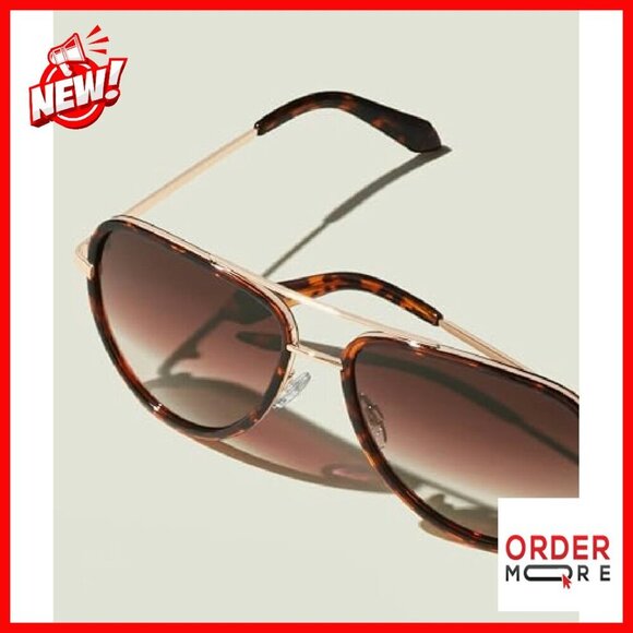 Medium Aviator Sunglasses UV Protection Unisex Universal Fit main image 4